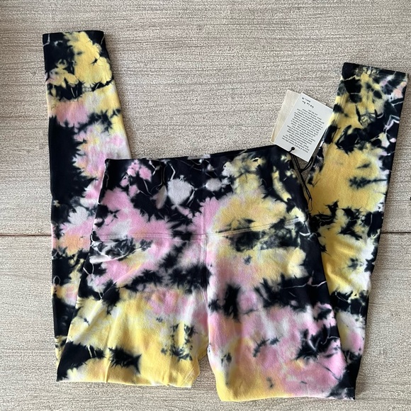 Electric & Rose tie dye Venice leggings - Picture 2 of 5